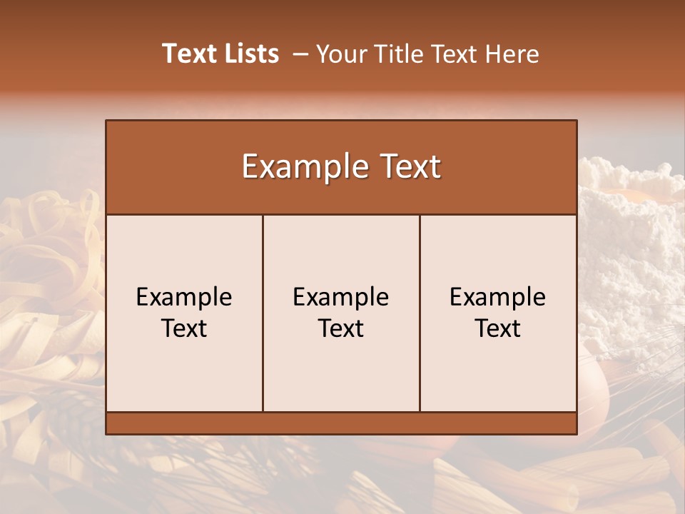 Mediterranean Corncob Cornfield PowerPoint Template