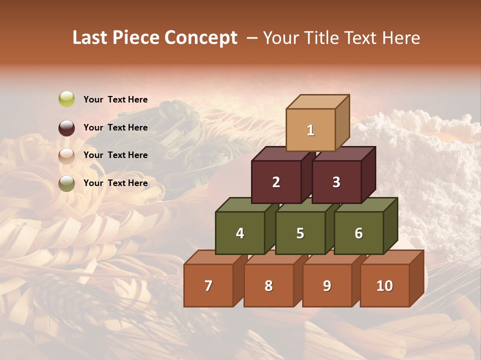 Mediterranean Corncob Cornfield PowerPoint Template