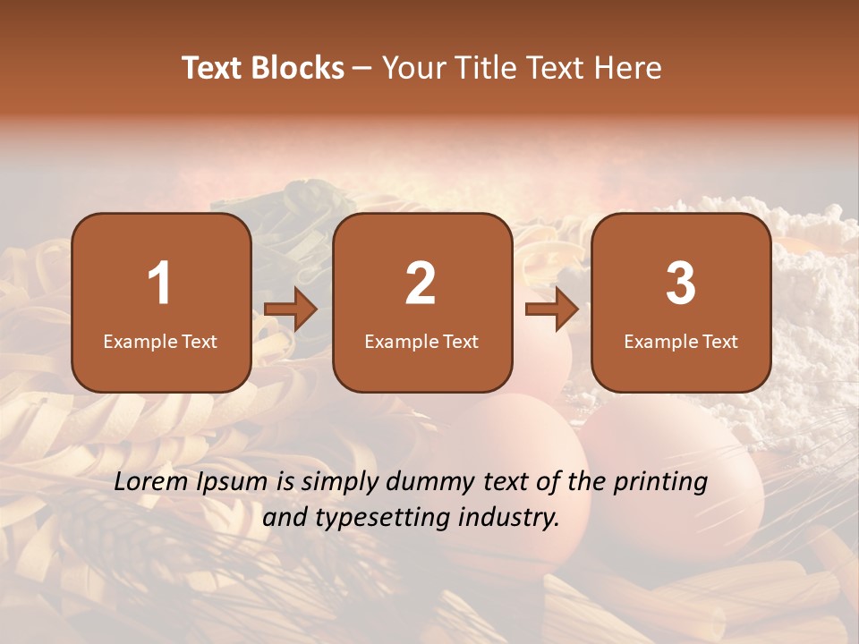 Mediterranean Corncob Cornfield PowerPoint Template