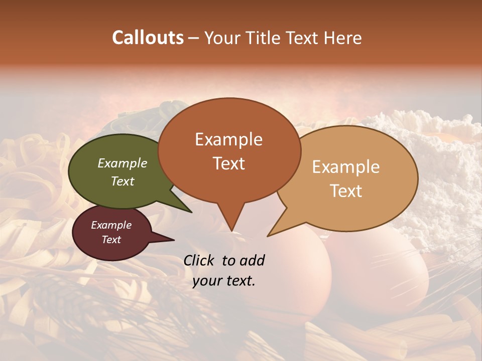 Mediterranean Corncob Cornfield PowerPoint Template