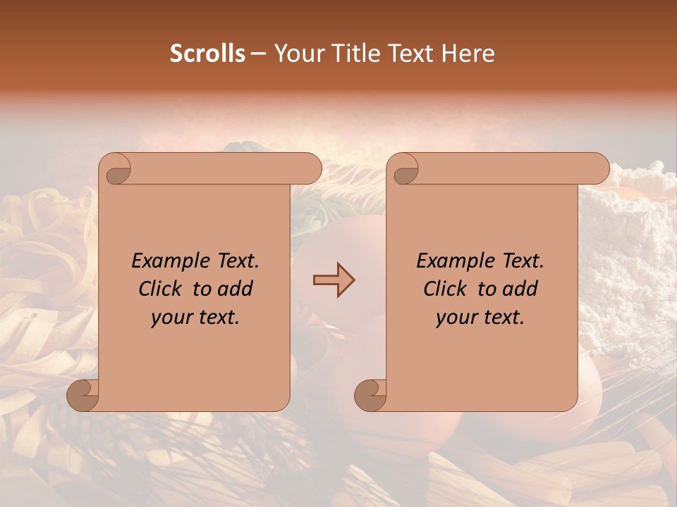 Mediterranean Corncob Cornfield PowerPoint Template