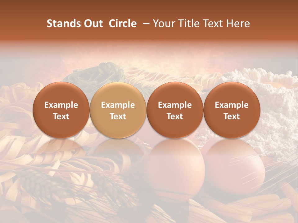 Mediterranean Corncob Cornfield PowerPoint Template