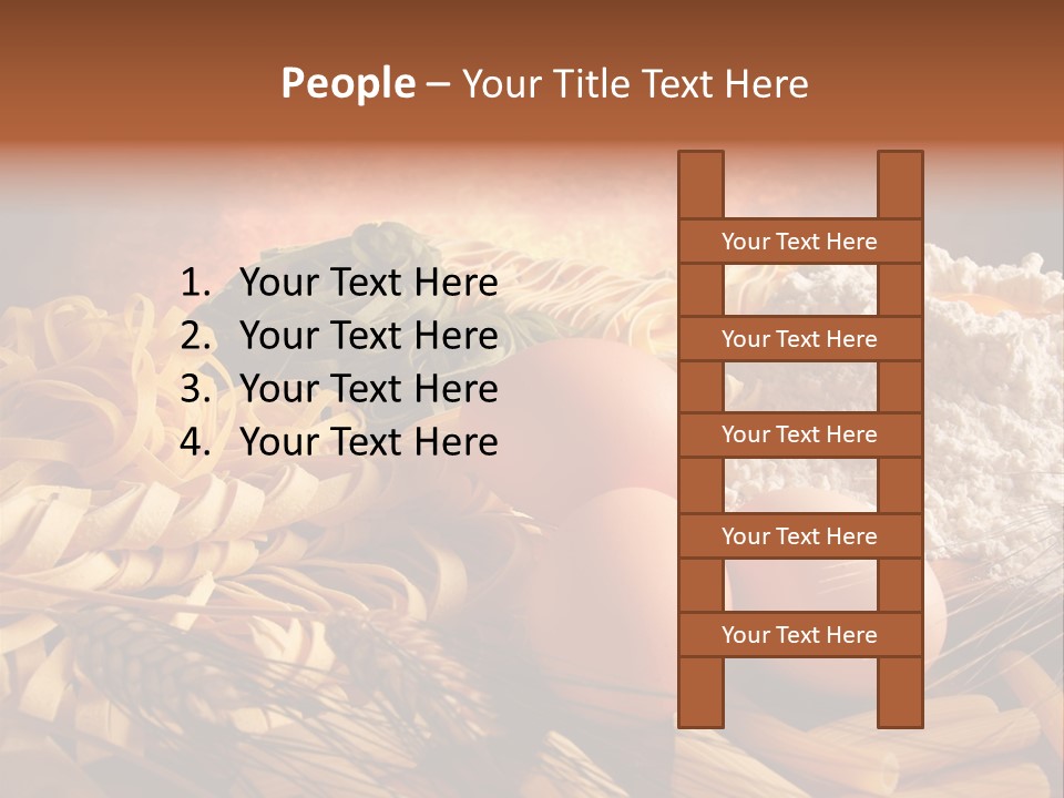 Mediterranean Corncob Cornfield PowerPoint Template