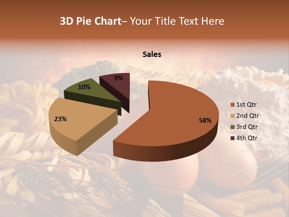 Mediterranean Corncob Cornfield PowerPoint Template