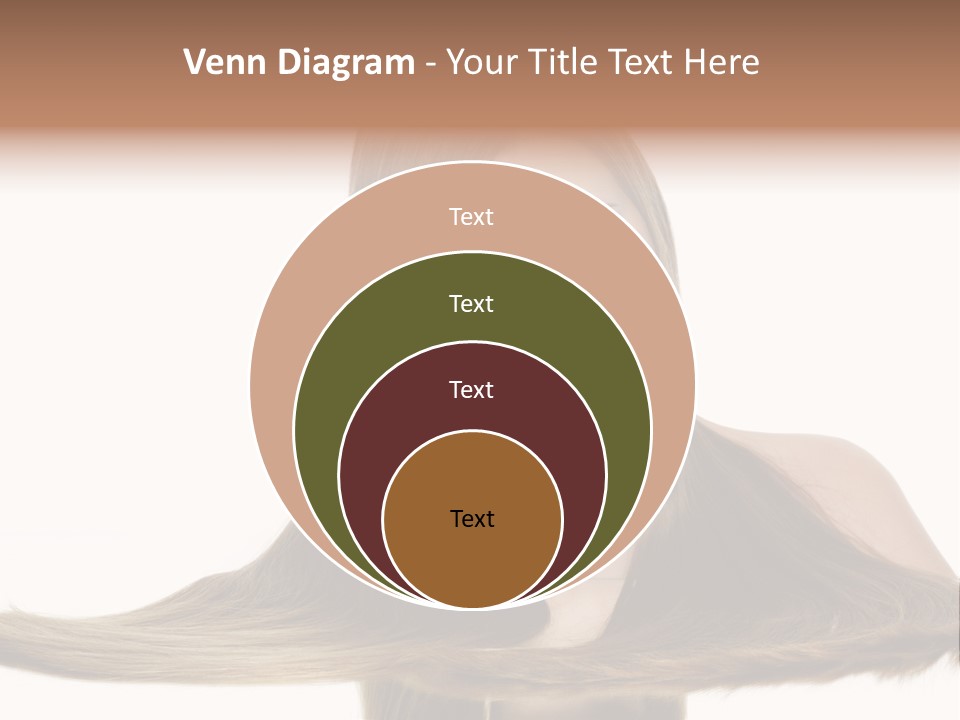 Hair Model Long PowerPoint Template