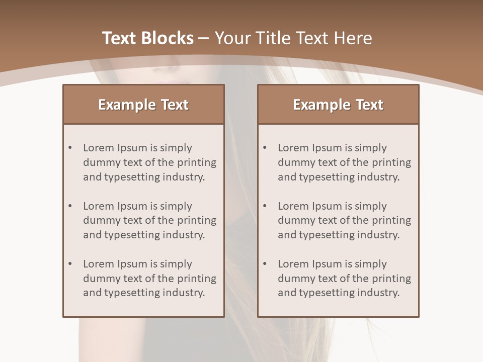Copy Space Gorgeous Studio PowerPoint Template