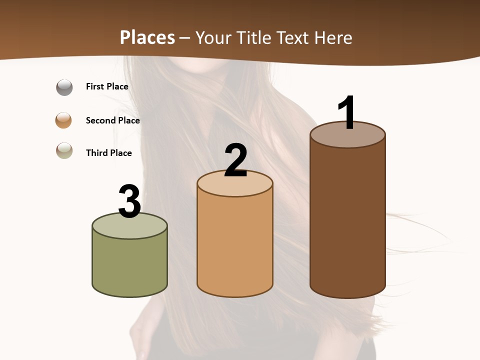 Shake Beautiful Teenager PowerPoint Template