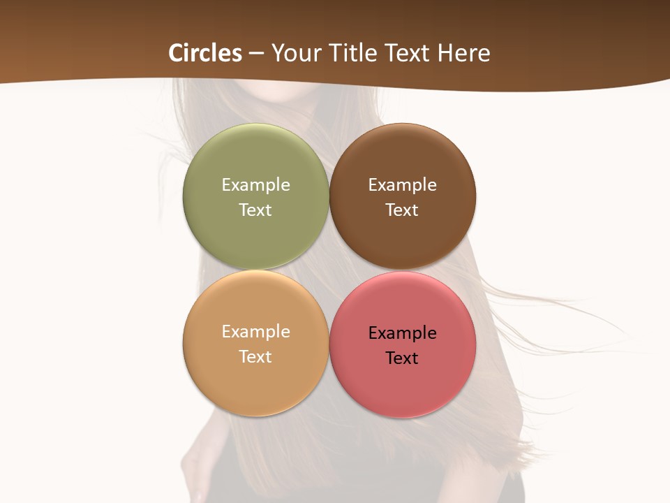 Shake Beautiful Teenager PowerPoint Template