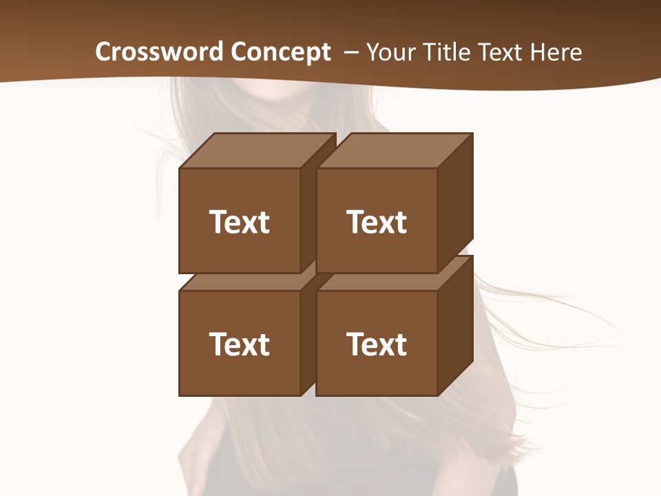 Shake Beautiful Teenager PowerPoint Template