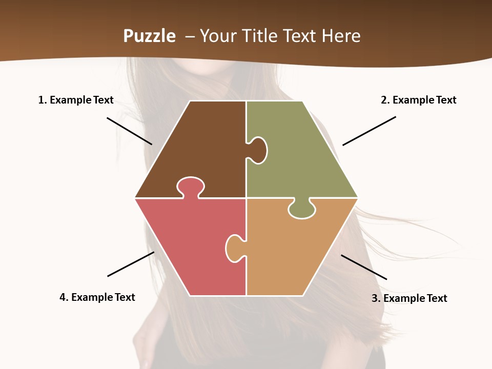 Shake Beautiful Teenager PowerPoint Template