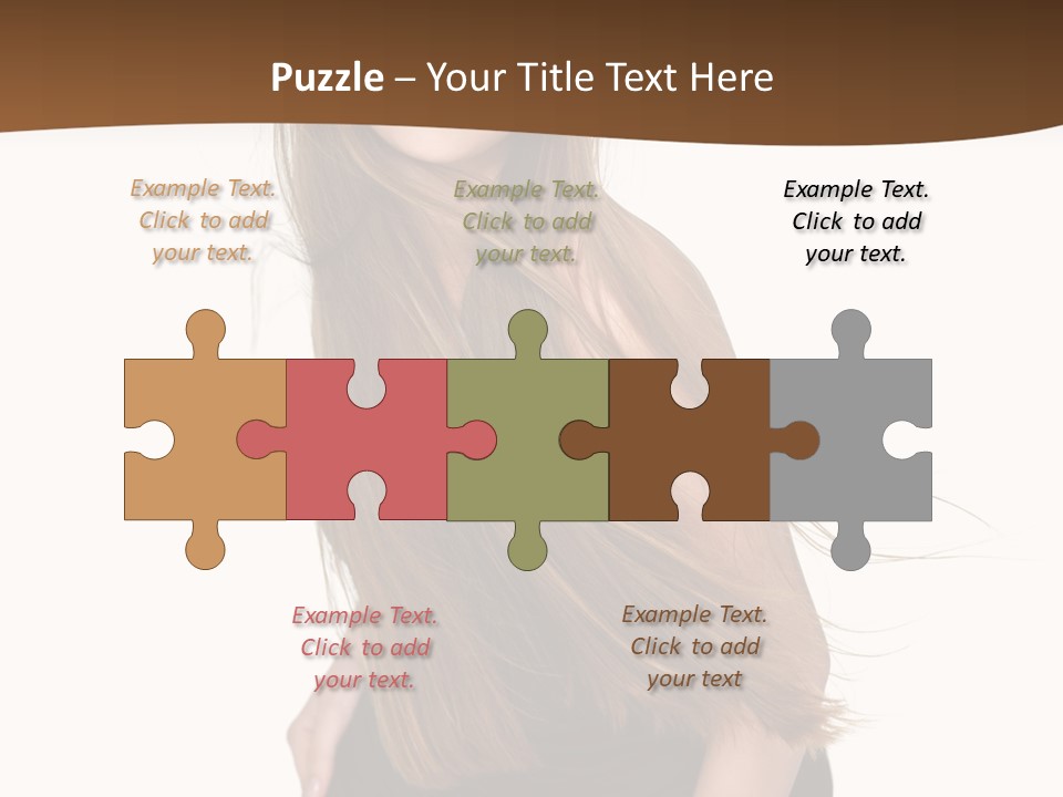 Shake Beautiful Teenager PowerPoint Template