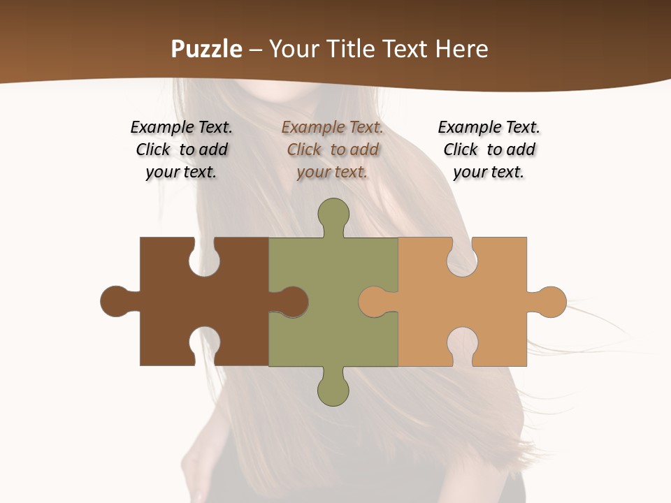 Shake Beautiful Teenager PowerPoint Template