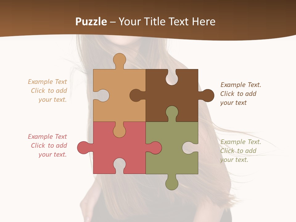 Shake Beautiful Teenager PowerPoint Template