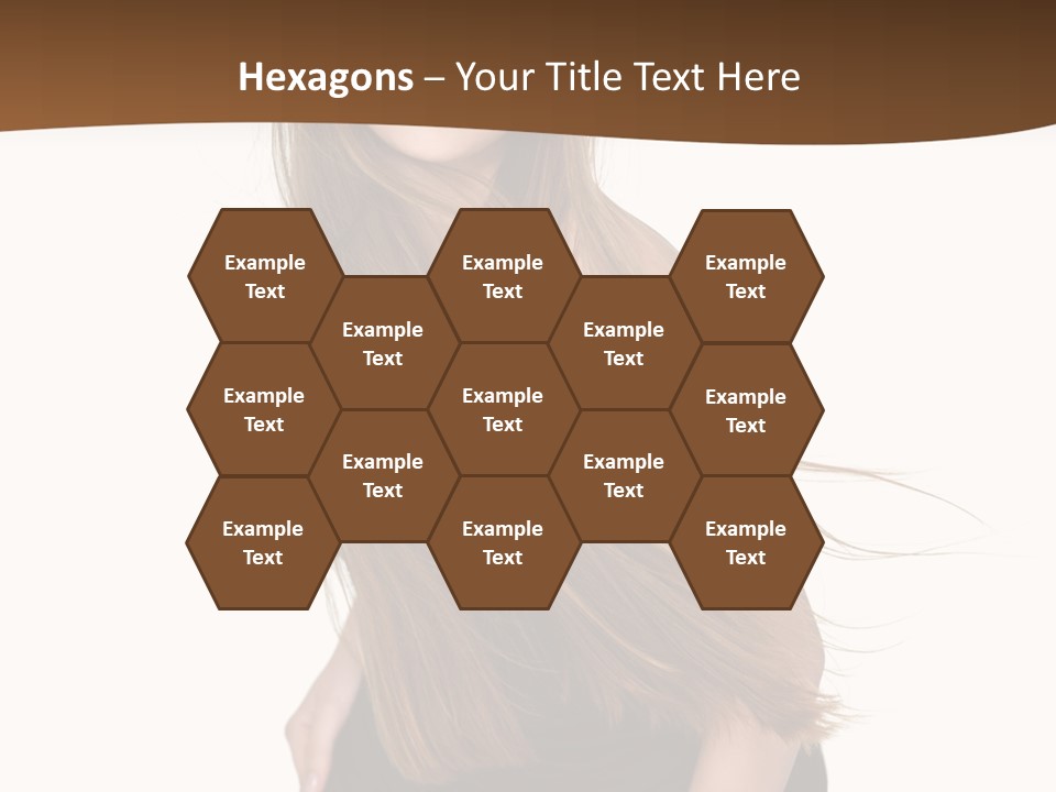 Shake Beautiful Teenager PowerPoint Template