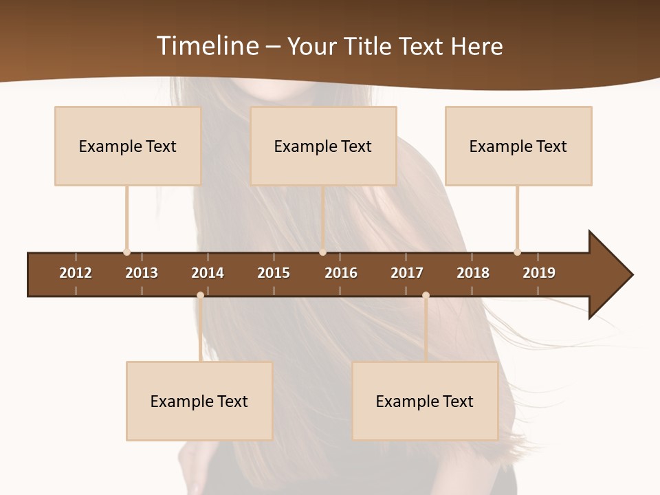 Shake Beautiful Teenager PowerPoint Template