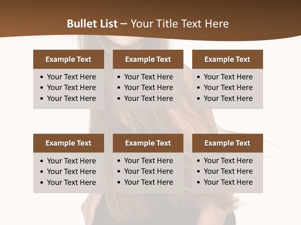 Shake Beautiful Teenager PowerPoint Template