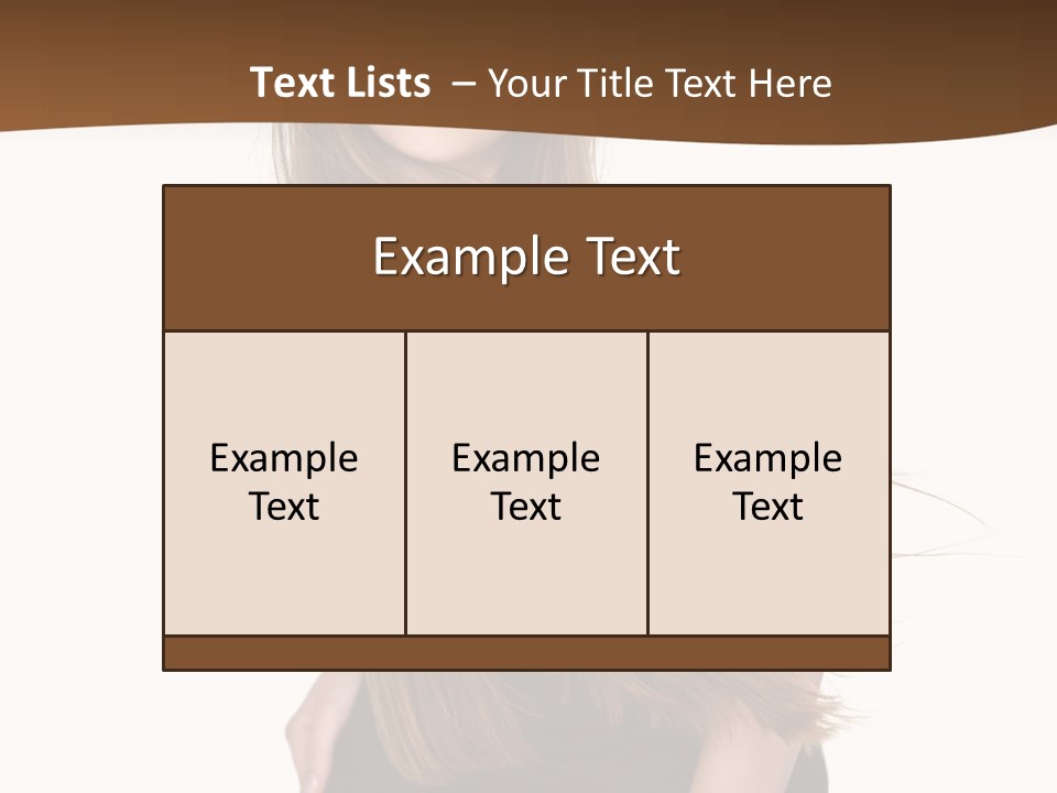 Shake Beautiful Teenager PowerPoint Template