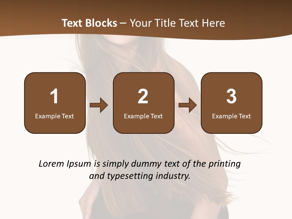 Shake Beautiful Teenager PowerPoint Template