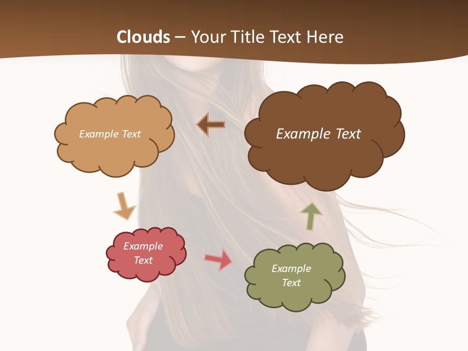 Shake Beautiful Teenager PowerPoint Template