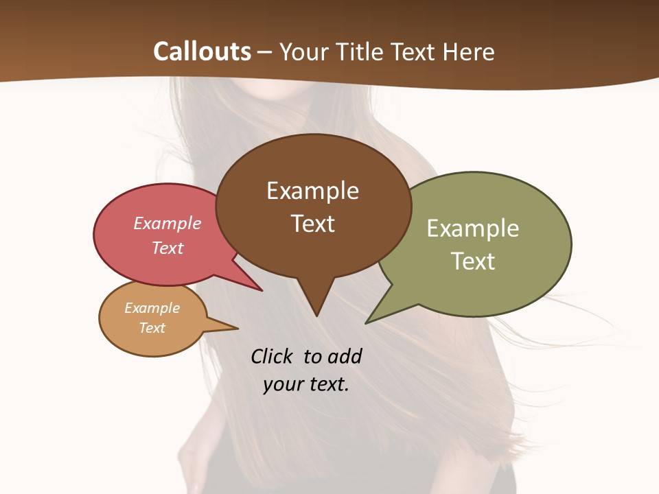 Shake Beautiful Teenager PowerPoint Template