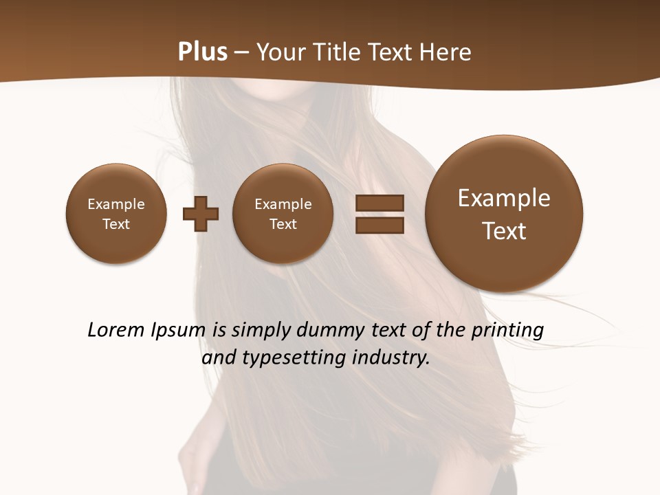 Shake Beautiful Teenager PowerPoint Template