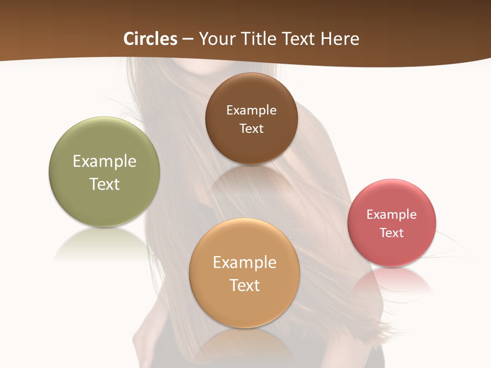 Shake Beautiful Teenager PowerPoint Template