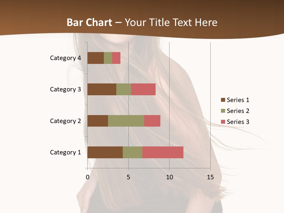 Shake Beautiful Teenager PowerPoint Template