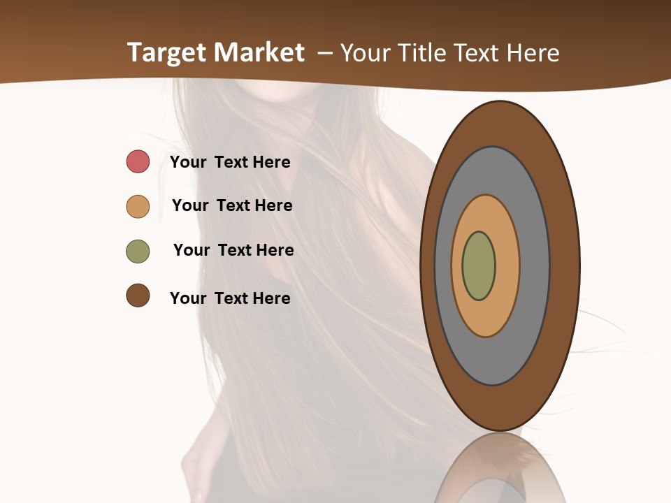 Shake Beautiful Teenager PowerPoint Template