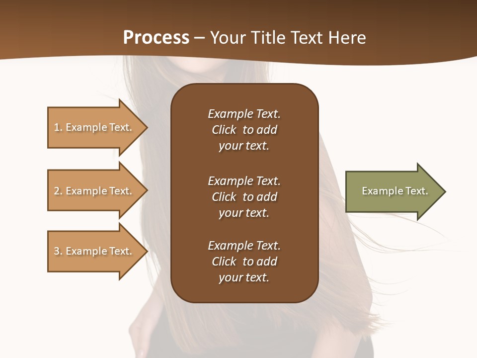 Shake Beautiful Teenager PowerPoint Template