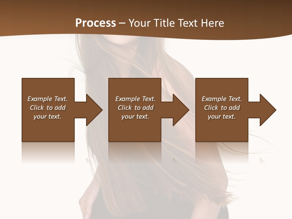 Shake Beautiful Teenager PowerPoint Template