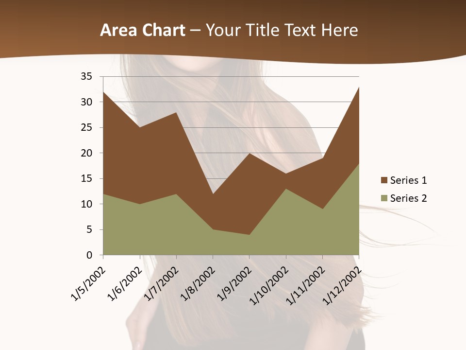 Shake Beautiful Teenager PowerPoint Template