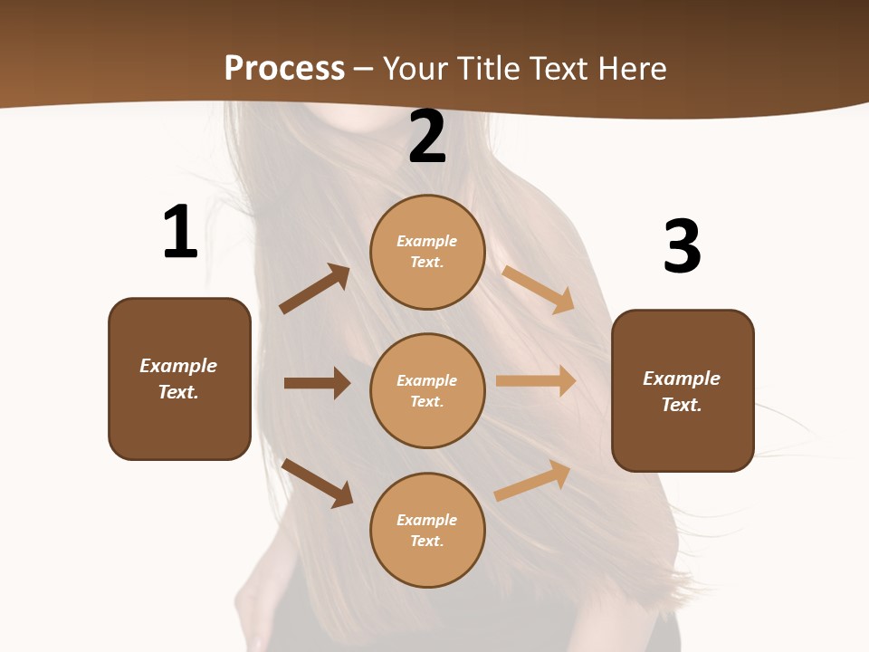 Shake Beautiful Teenager PowerPoint Template