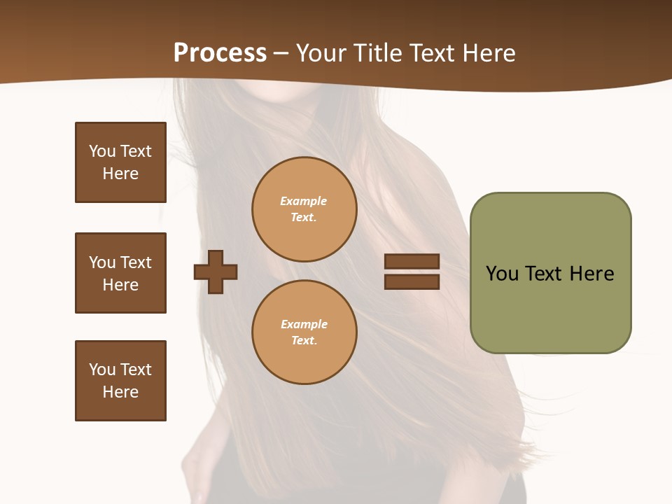 Shake Beautiful Teenager PowerPoint Template