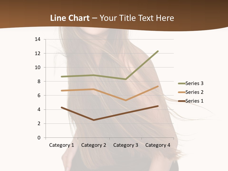 Shake Beautiful Teenager PowerPoint Template