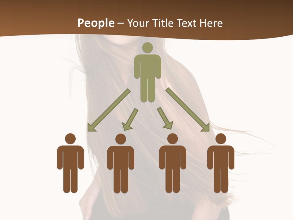 Shake Beautiful Teenager PowerPoint Template