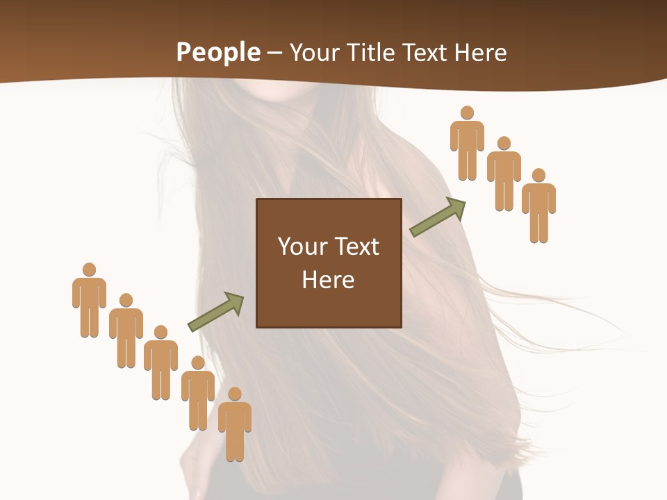 Shake Beautiful Teenager PowerPoint Template