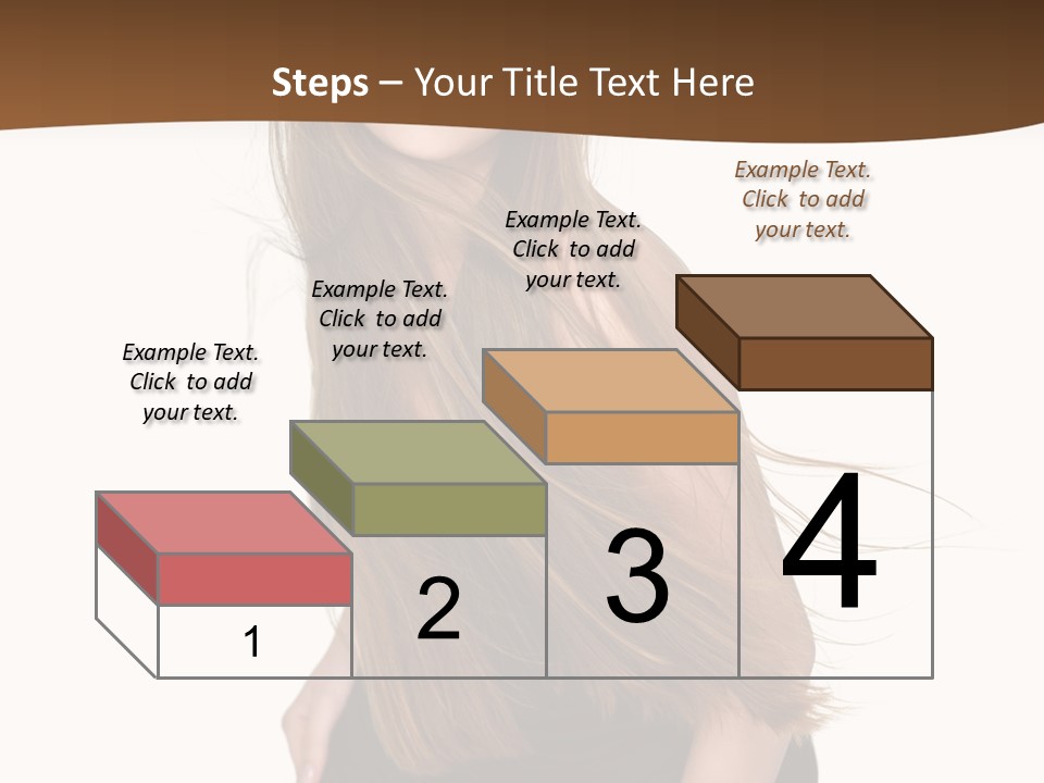 Shake Beautiful Teenager PowerPoint Template