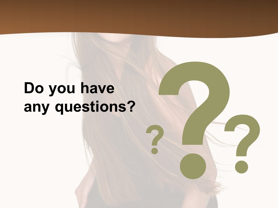 Shake Beautiful Teenager PowerPoint Template