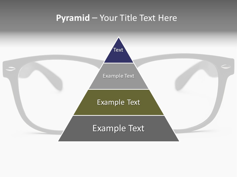 Geek Eyewear Eyeglasses PowerPoint Template