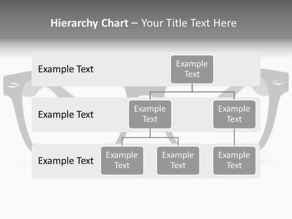 Geek Eyewear Eyeglasses PowerPoint Template