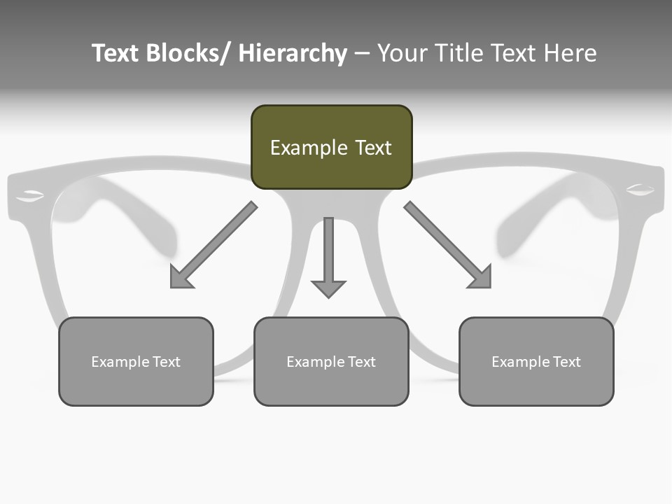 Geek Eyewear Eyeglasses PowerPoint Template