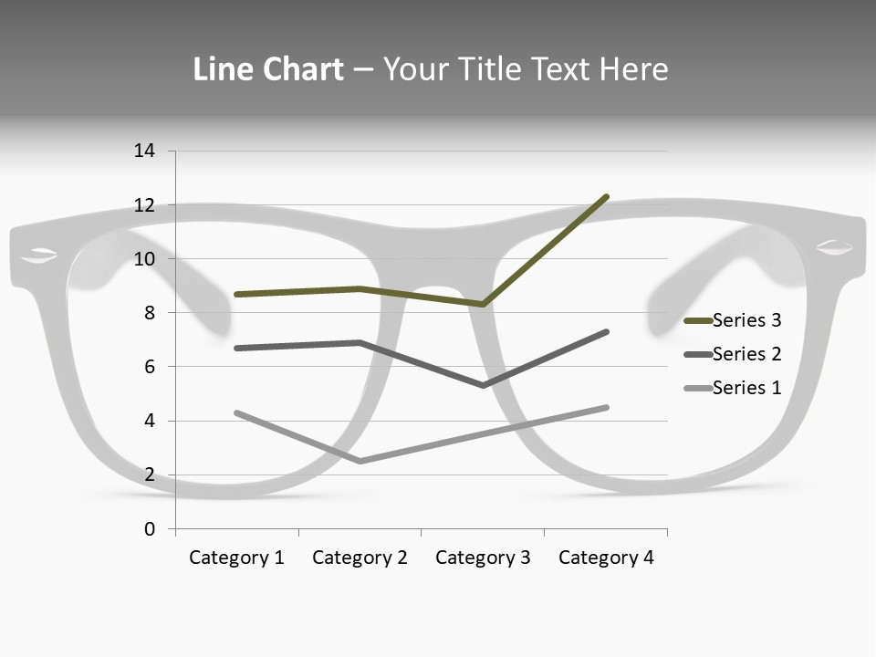 Geek Eyewear Eyeglasses PowerPoint Template