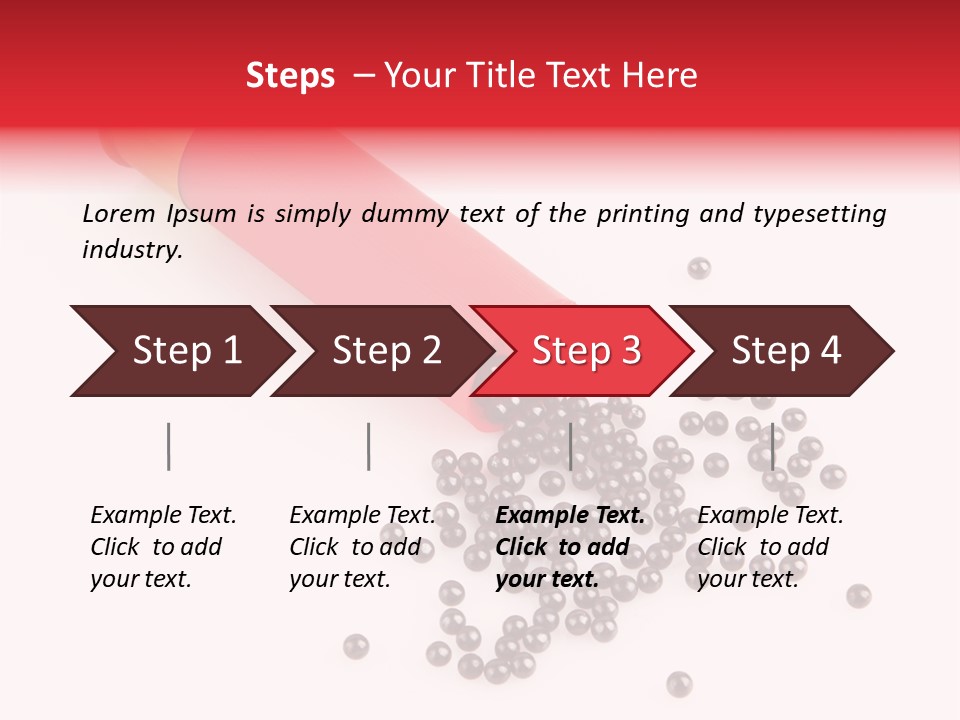 Gun Copper Bullet PowerPoint Template