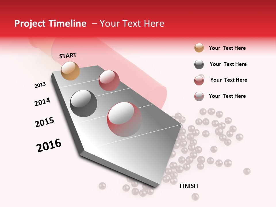 Gun Copper Bullet PowerPoint Template