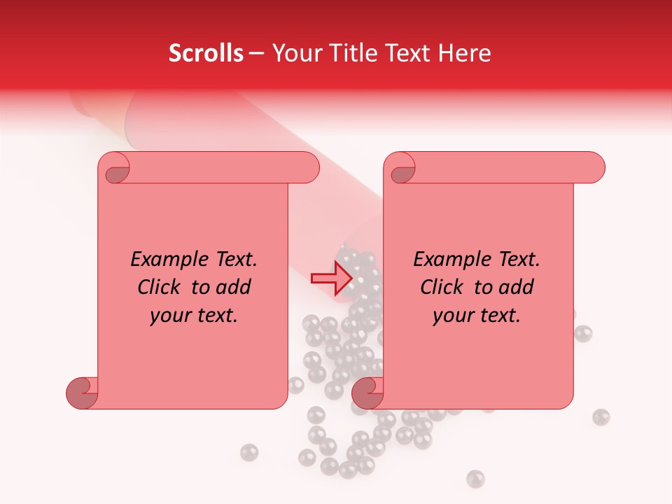 Gun Copper Bullet PowerPoint Template