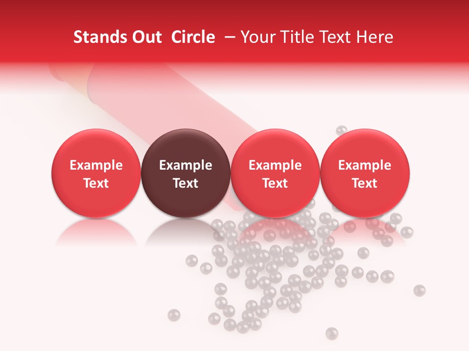 Gun Copper Bullet PowerPoint Template