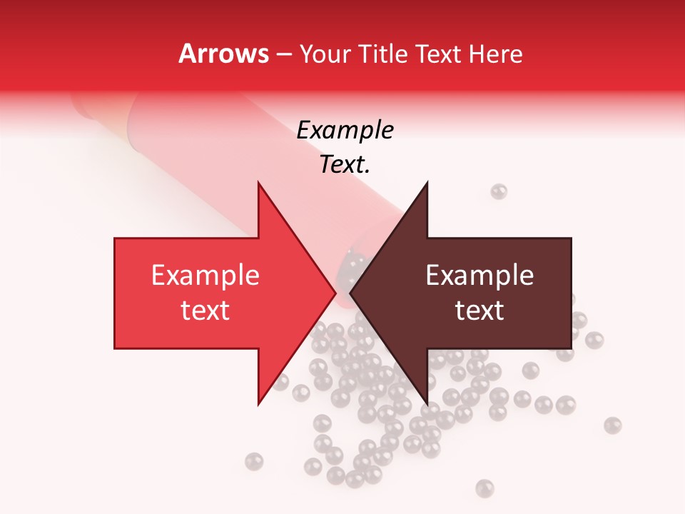 Gun Copper Bullet PowerPoint Template