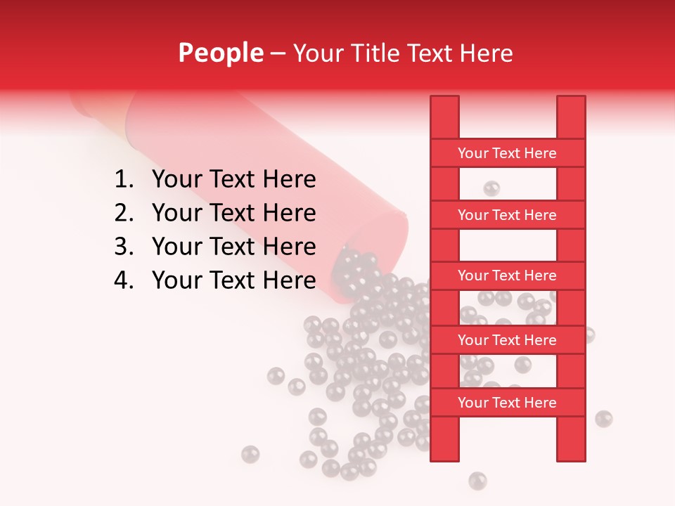 Gun Copper Bullet PowerPoint Template