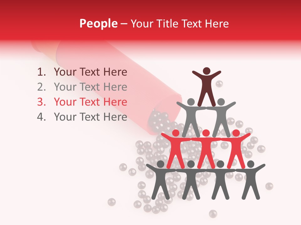 Gun Copper Bullet PowerPoint Template