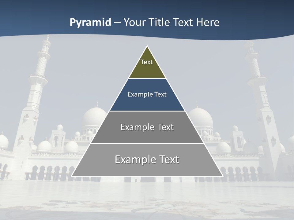 Emirates Marble Minaret PowerPoint Template